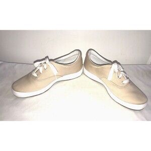 Grasshoppers Janey CVO EF37375‎ 9.5M Tan Stone Print Canvas Shoe